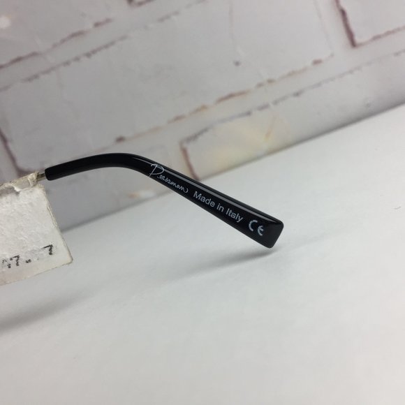 New: Diane Von Furstenberg Sunglasses/ Mirrored Black Rim - Picture 7 of 7